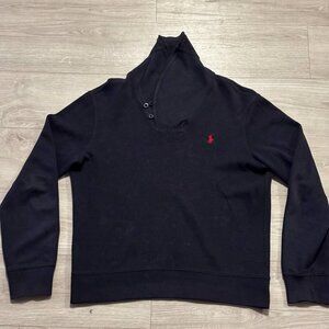 Polo Ralph Lauren Deep Blue Turtleneck - Medium